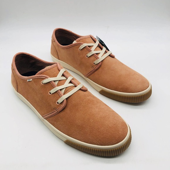 Toms Other - TOMS Carlo Nubuck Leather Sand Pink Men's 9.5 M